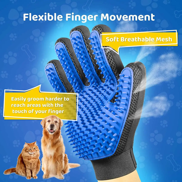 Gentle Pet Grooming Glove