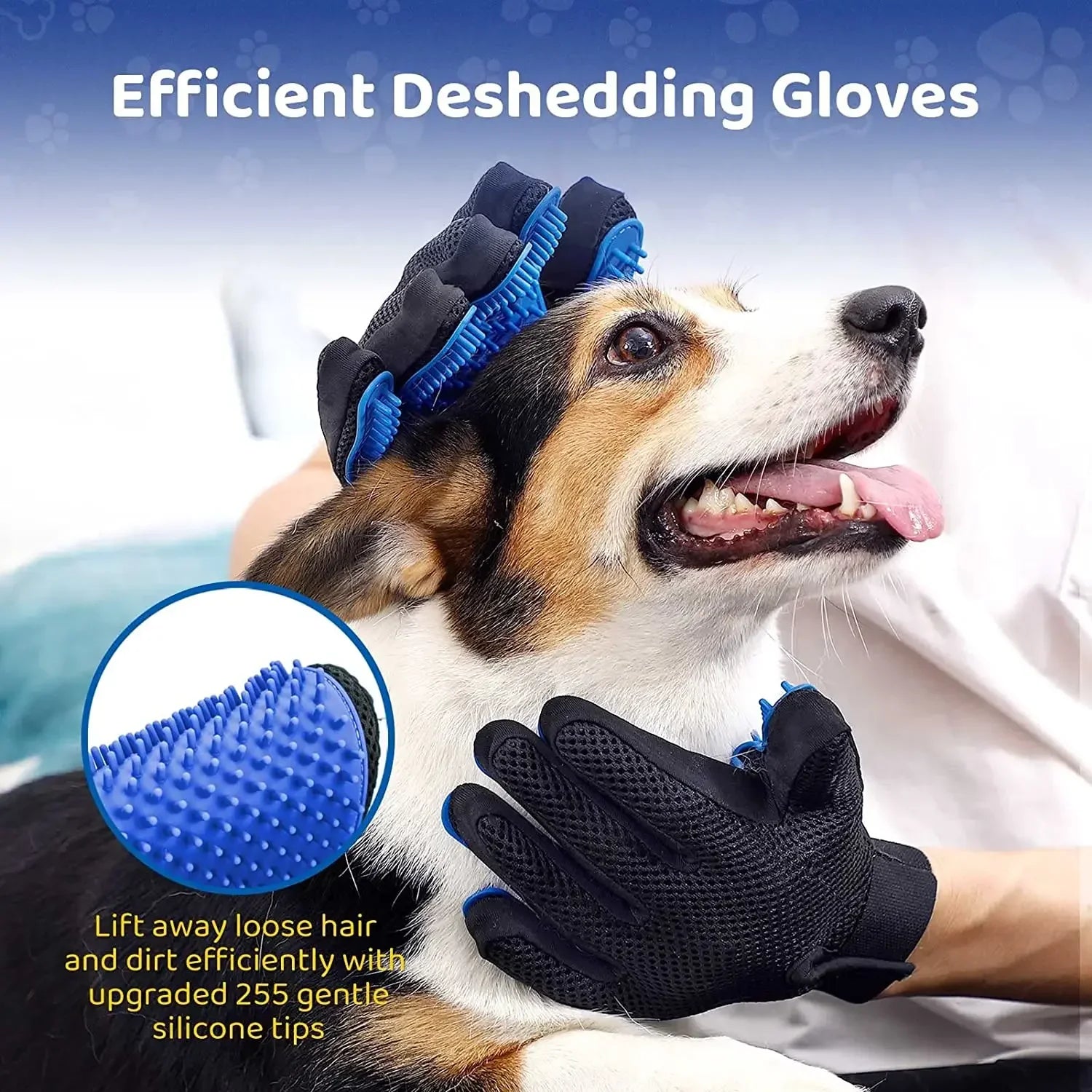 Gentle Pet Grooming Glove